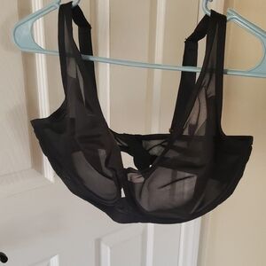 Soma Black Sheer Women's Bra